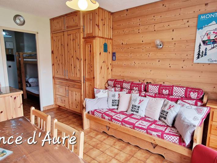 Apartamento entero, Acogedor apartamento de 46m² para 6 personas, cerca de pistas y comercios in La Plagne, Aime-la-Plagne