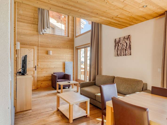 Chalet pour 8 personnes, avec balcon