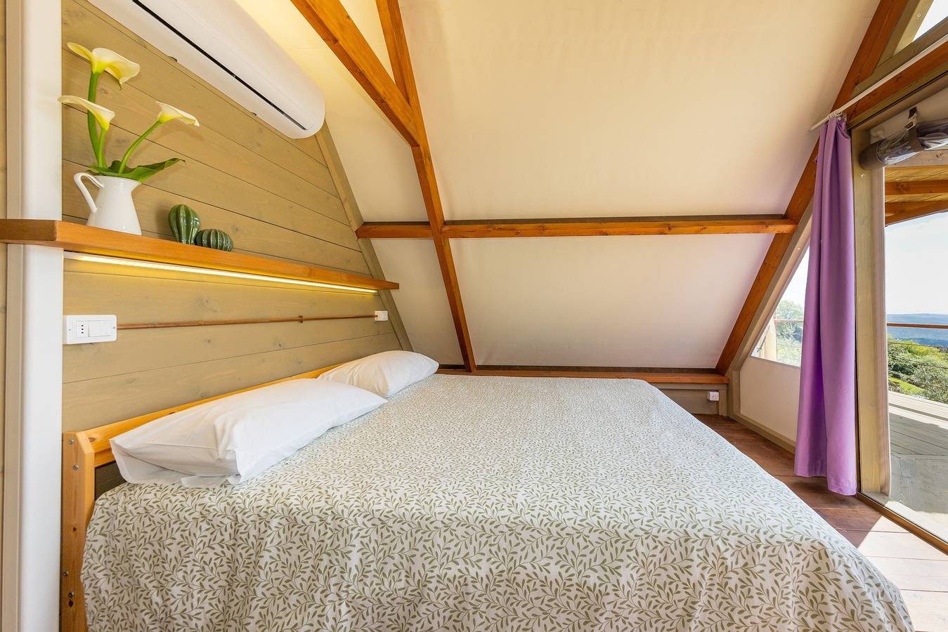 Ganze Ferienwohnung, Tiny Home 'Glamping - La Quercia' mit Garten in Monteverdi Marittimo, Etruskische Küste