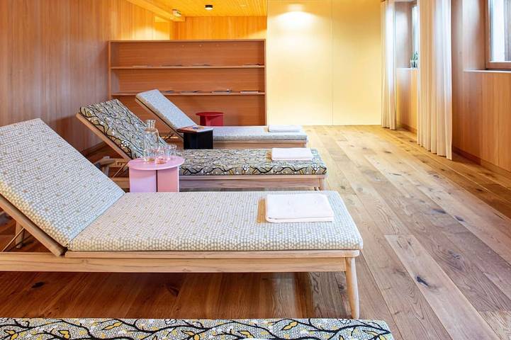Ferienhaus für 2 Personen, mit Balkon und Garten sowie Sauna in Bizau
