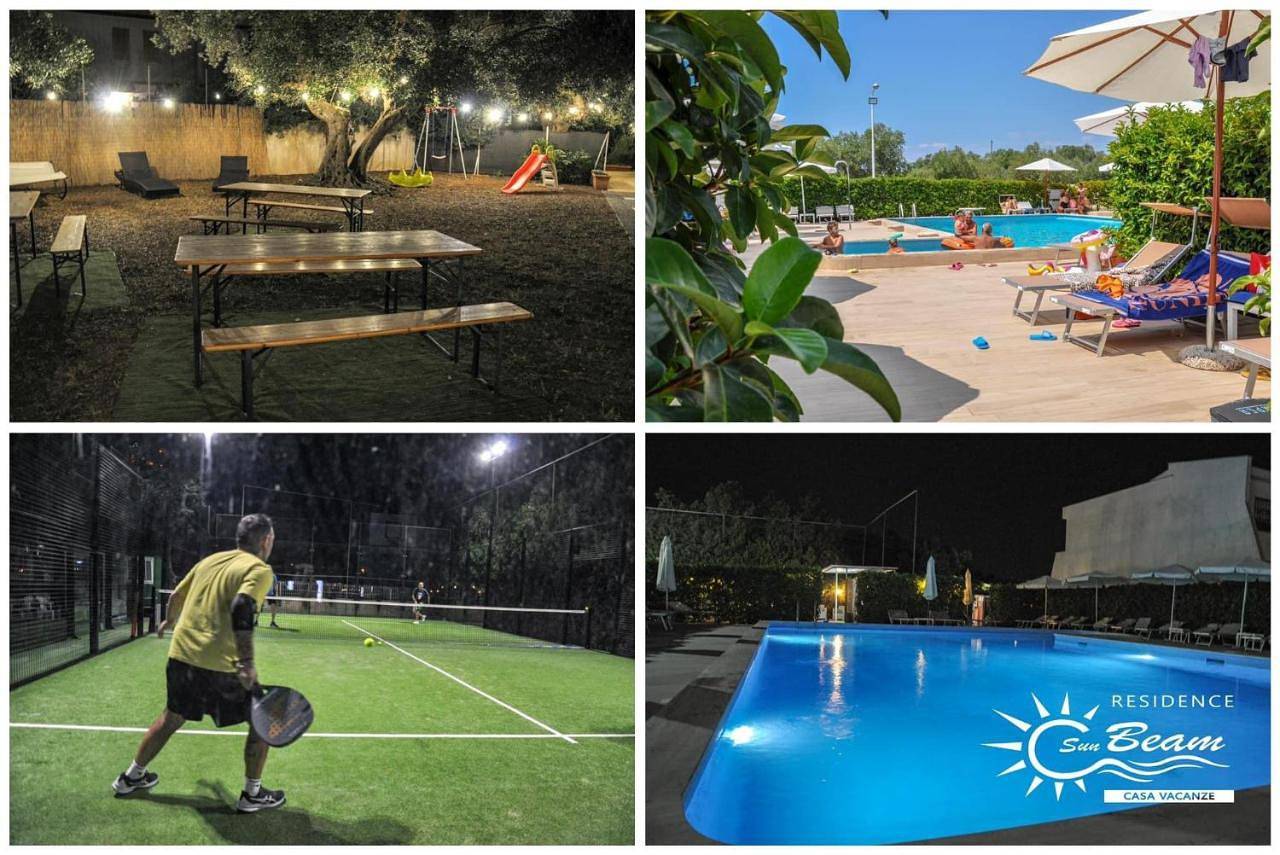 Residence Sunbeam-Padel club in Leporano, Golfo di Taranto