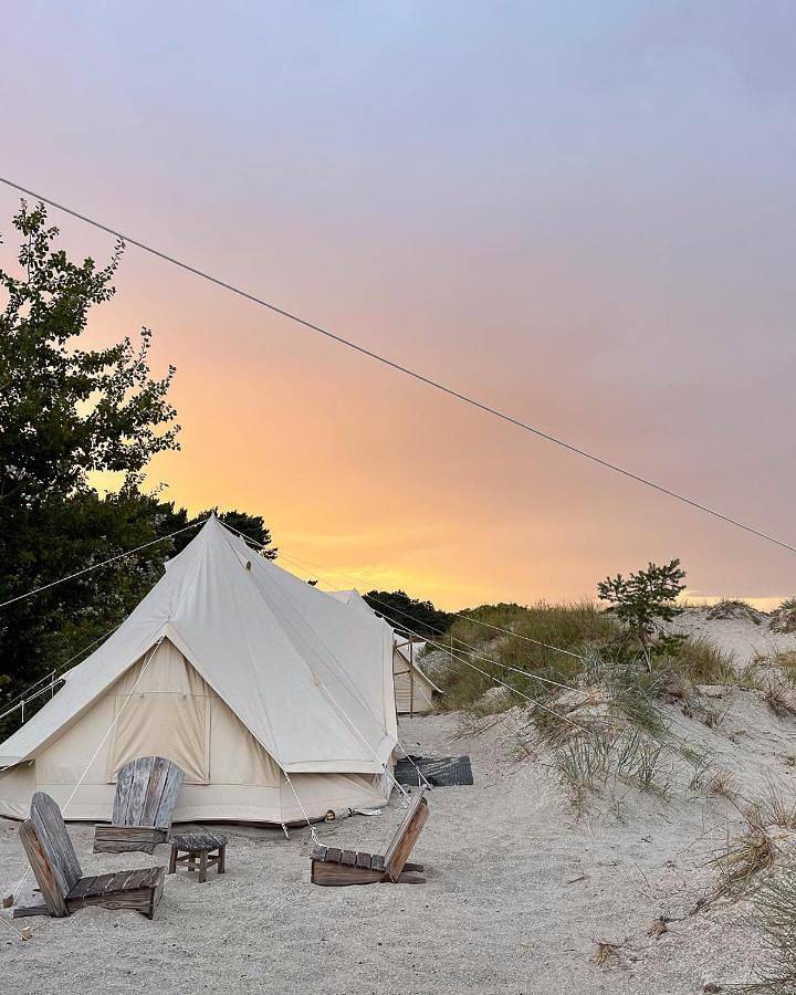Dunes Beach Camp in Balka Strand, Bornholm