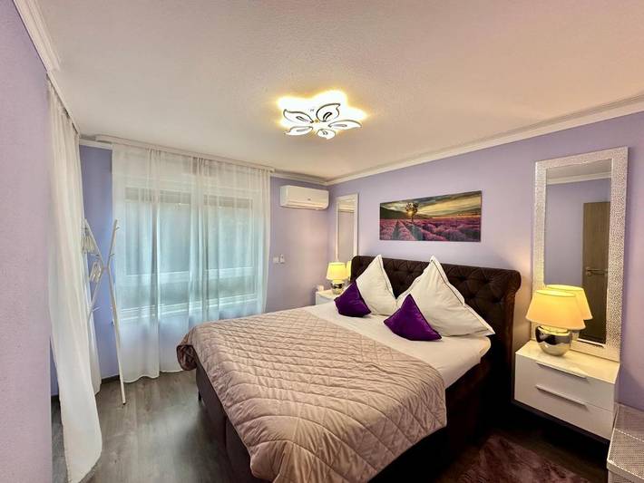 Appartement de vacances pour 4 personnes, avec jacuzzi et jardin, adapté aux familles