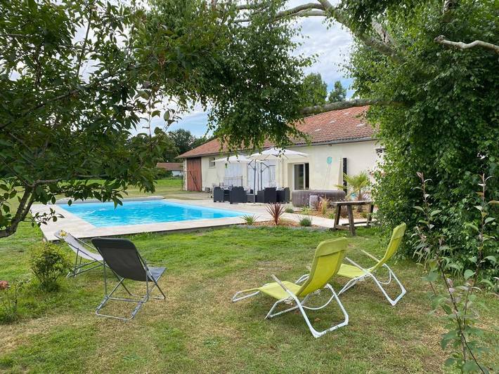 Location de vacances pour 20 personnes, avec vue et jardin ainsi que sauna et piscine à Bénesse-Maremne - 4