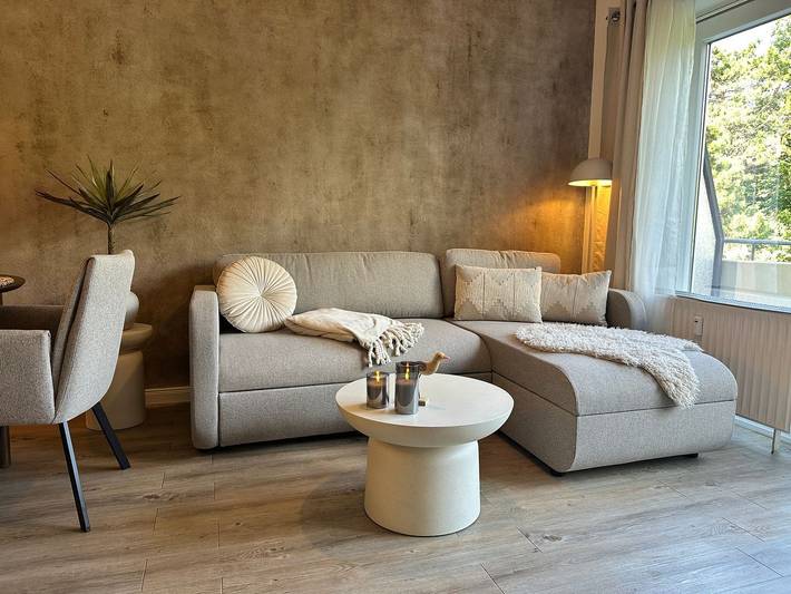 Ferienwohnung für 3 Personen, mit Balkon und Ausblick in St. Peter-Ording