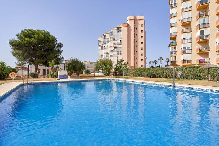 Entire studio, Deluxe El Faro Studio Apartment with Sea Views and Shared Pool in Torrox Costa, Torrox