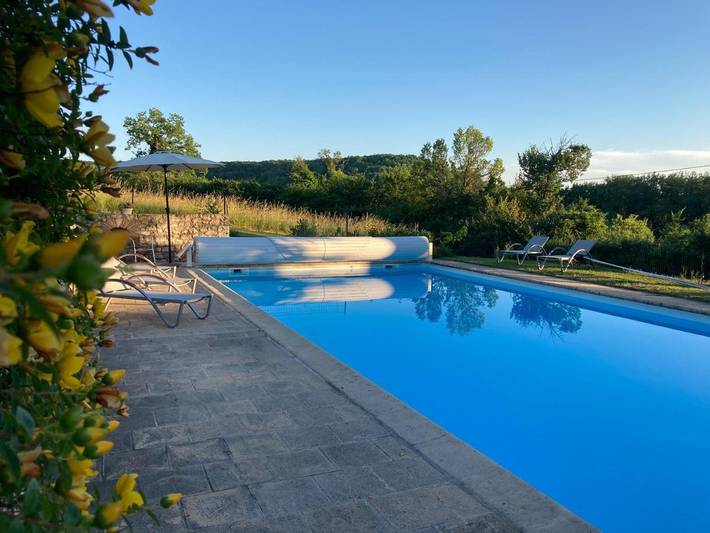Location de vacances pour 2 personnes, avec piscine ainsi que jardin et vue à Penne-d'Agenais - 4