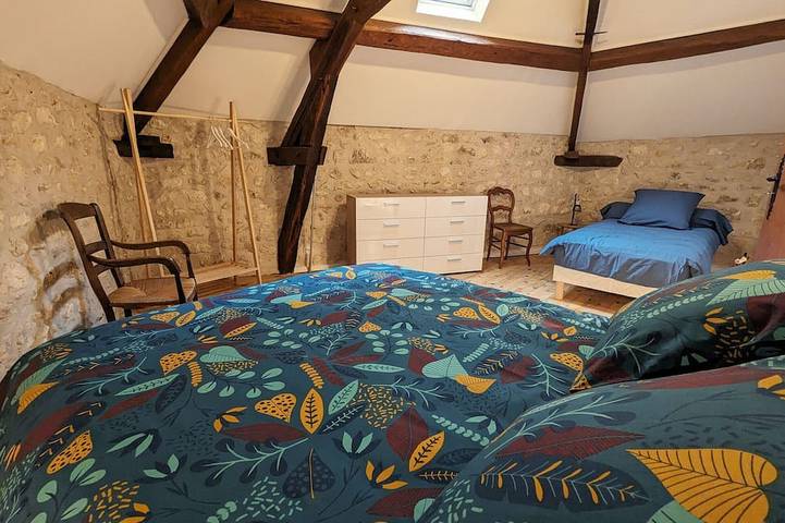 Sint-Martens-Latem: Historische Molen aan de Rivier Creuse met Privéterras en Moderne Gemakken in Saint-Aigny, Le Blanc und Umgebung