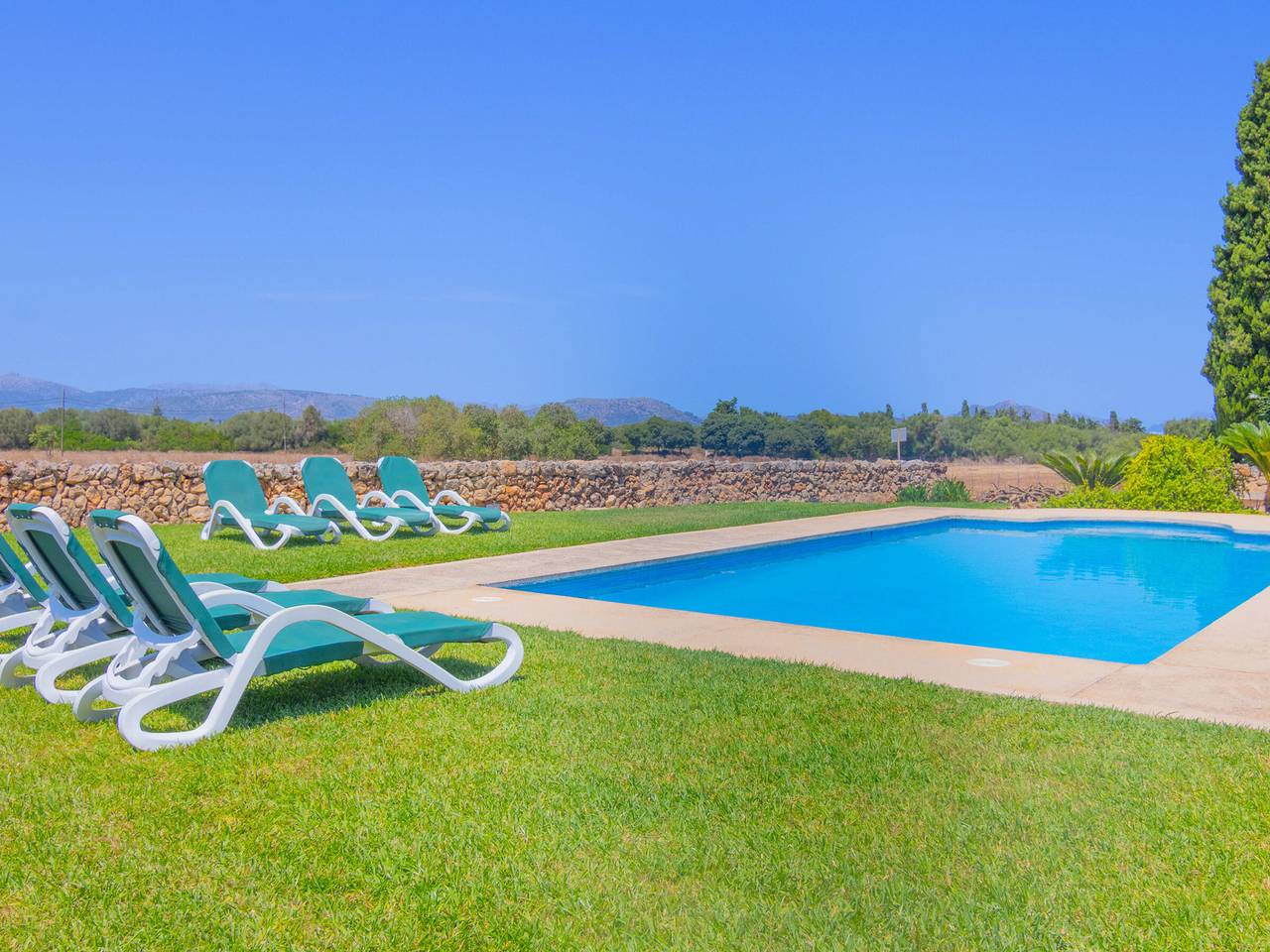 Finca rurale piscine et clim - 6 pers. in Muro, Majorque du Nord