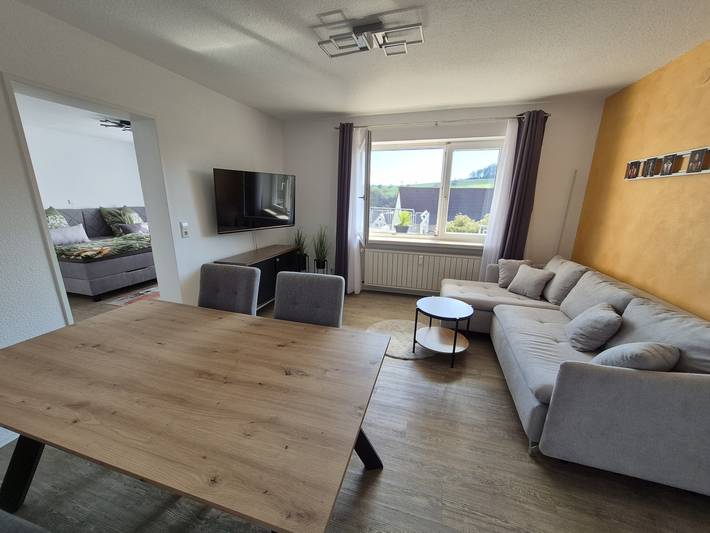 Ferienwohnung für 4 Personen, mit Terrasse und Ausblick in Rottweil