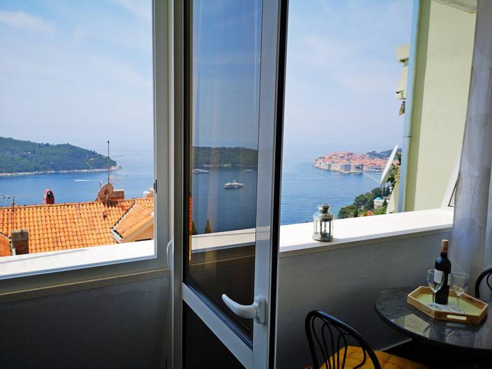 Ferienwohnung für 4 Personen, mit Meerblick und Balkon - 1
