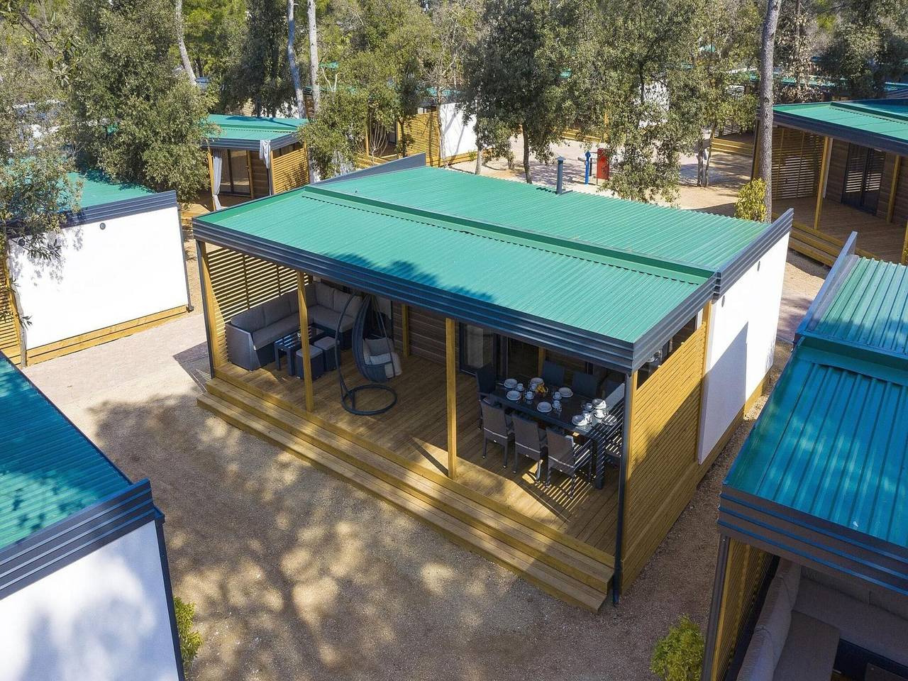 Mobilheime im Caravanpark Soline in Biograd in Biograd na Moru, Zadar