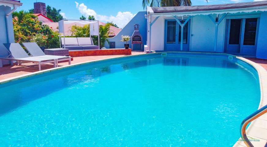 Location de vacances pour 8 personnes, avec terrasse et jardin, animaux acceptés à Le Gosier - 2