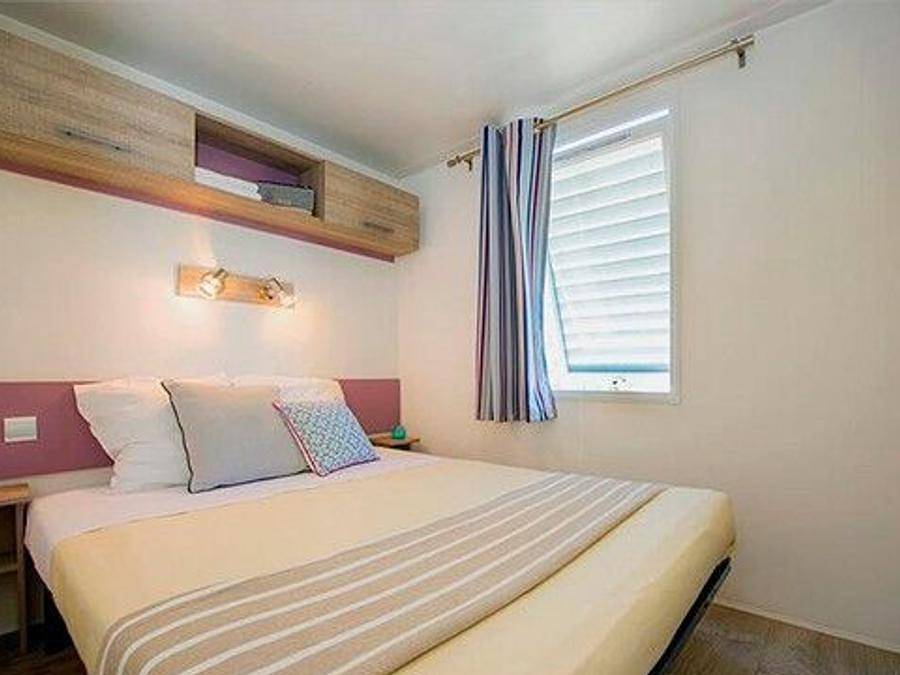 Camping l'Oasis Palavasienne - Mobilhome 6 personas - Mobil-home | Comfort Xl | 2 Dormitorios | 4/6 Pers. | Terraza individual | Aire acondicionado. in Lattes, Côte d'Améthyste