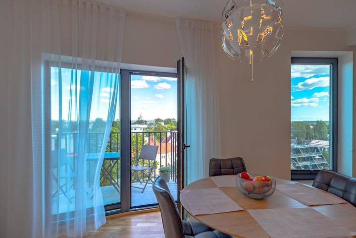 Appartement de vacances pour 4 personnes, avec vue et balcon