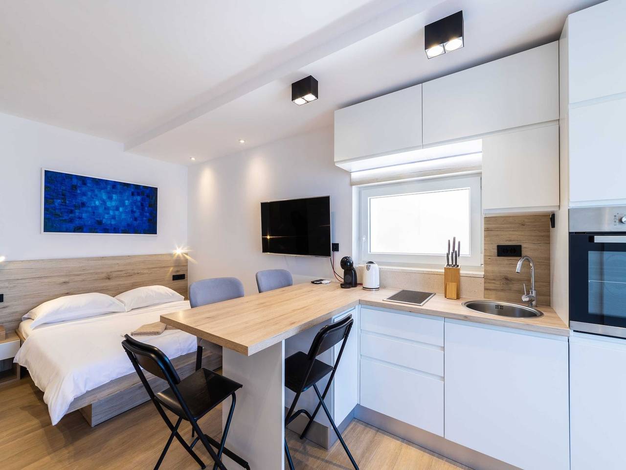 Ganze Wohnung, Apartments Ema - Studio Apartment with Sea View in Rogotin, Dubrovnik-Neretva