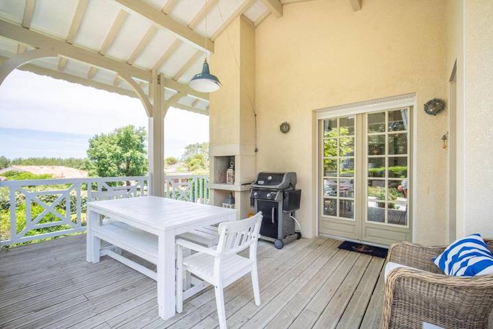 Villa pour 8 personnes, avec vue ainsi que jardin et piscine, animaux acceptés à Moliets-et-Maa - 4