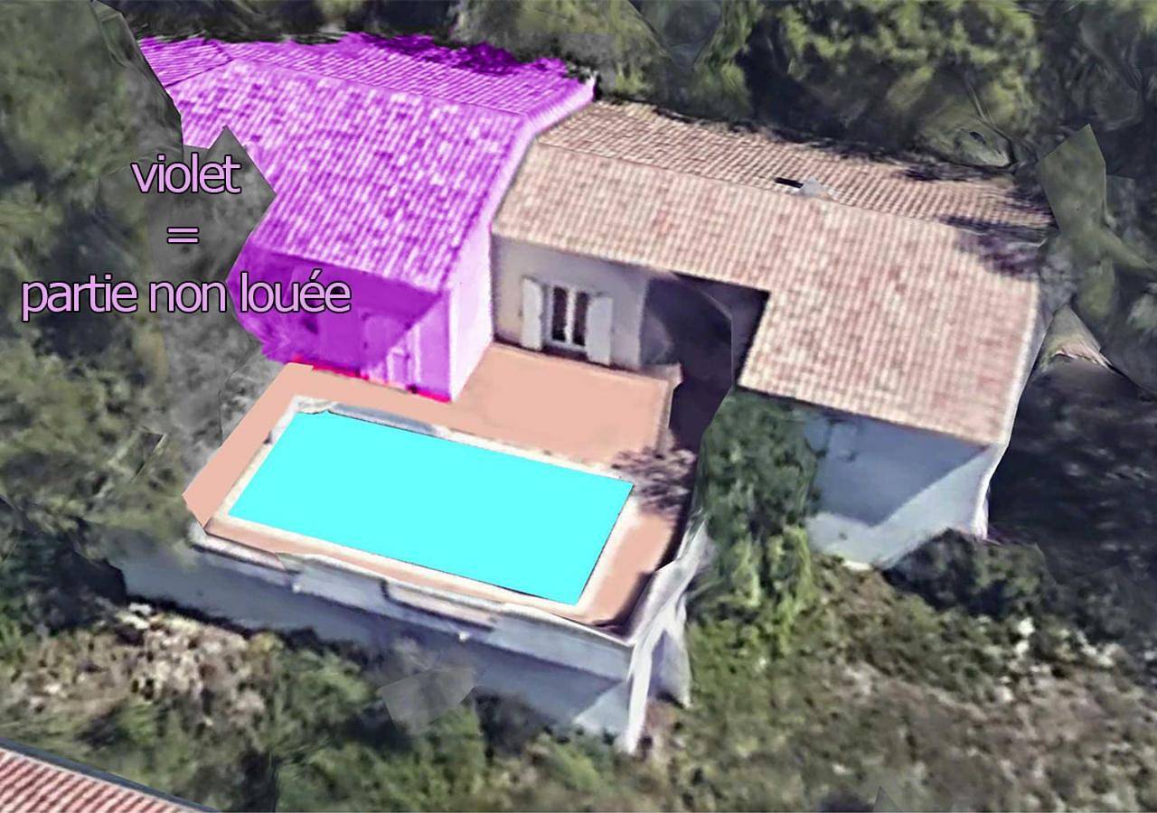 Appartement entier, Maison 90 m2 avec piscine et clim - 3 chambres - proche Montpellier in Grabels, Côte méditerranéenne (France)
