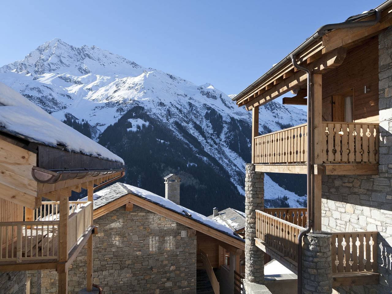 Geheel appartement, Chalet in Frankrijk met Alpencomfort in Sainte-Foy-Tarentaise, Ruitor Massief