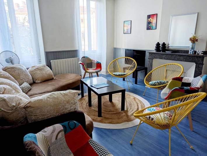 Appartement de vacances pour 12 personnes, avec balcon