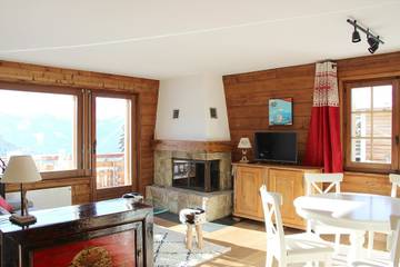 Gîte pour 4 personnes, avec balcon/terrasse et balcon dans Entremont