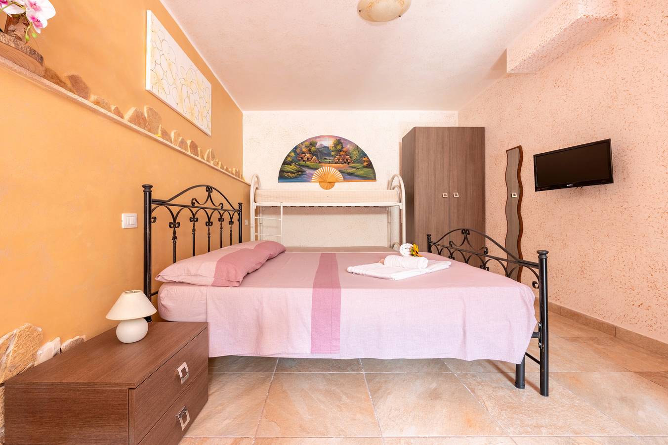 Zimmer 'Grande' mit Wlan und Klimaanlage in Melendugno, Lecce Provinz