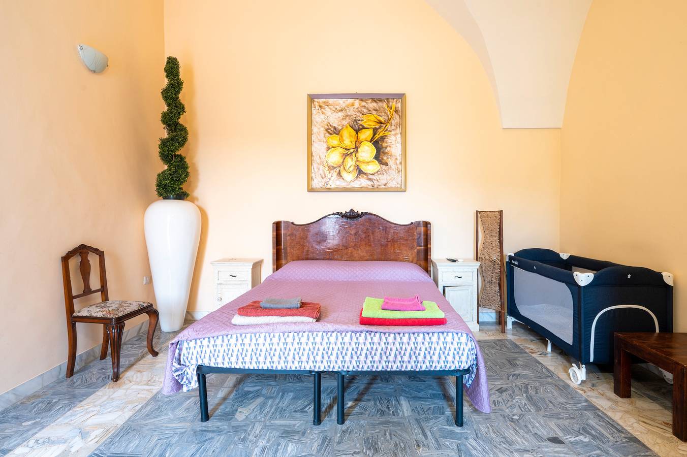 Hel lägenhet, Apartment 'Palazzo Costantini - Gerbera' with Shared Terrace, Wi-Fi and Air Conditioning in San Donato di Lecce, Lecce-provinsen