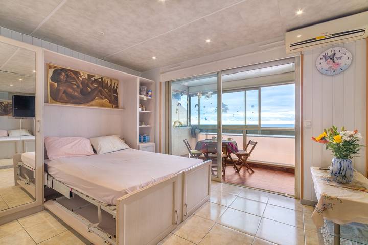 Appartement de vacances pour 4 personnes, avec Balcon et Jardin à Saint-Laurent-du-Var