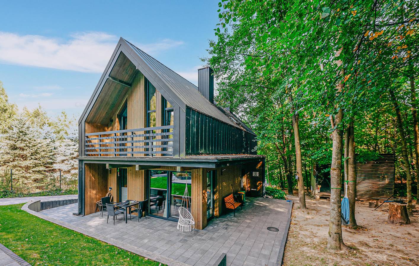 Maison de vacances pour 8 personnes avec sauna in Voïvodie de Sainte-Croix