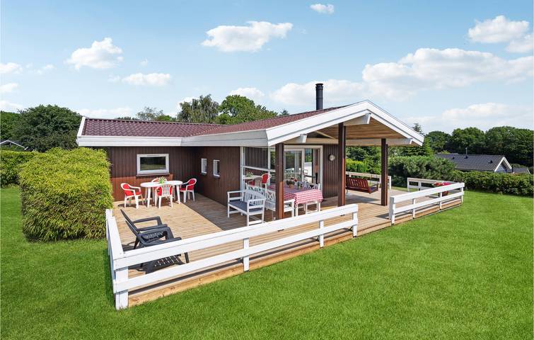 Ferienhaus für 6 Personen, mit Terrasse und Garten sowie Sauna in Mommark - 2