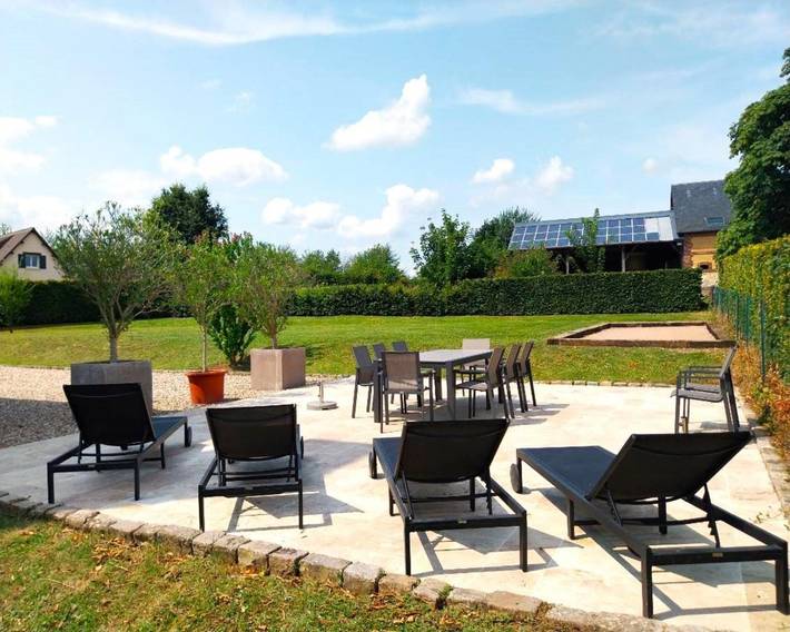 Gîte pour 10 personnes, avec terrasse et jardin, animaux acceptés dans Parc naturel régional des Boucles de la Seine Normande - 2