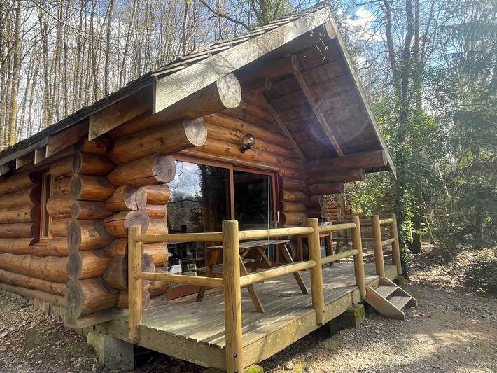 Chalet pour 6 personnes, avec jardin, animaux acceptés en Dordogne