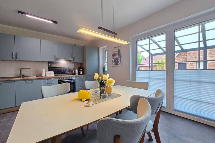 Ferienhaus für 6 Personen, mit Garten und Terrasse in Hagermarsch