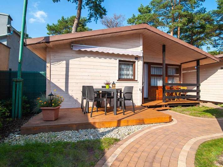 Ferienhaus für 4 Personen, mit Garten und Terrasse in Polen