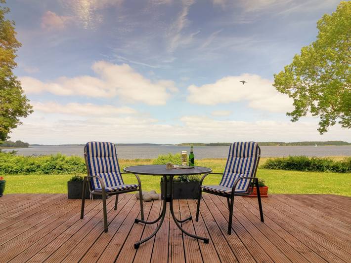Ferienwohnung für 3 Personen, mit Garten und Seeblick, kinderfreundlich in Stralsund Umland - 2
