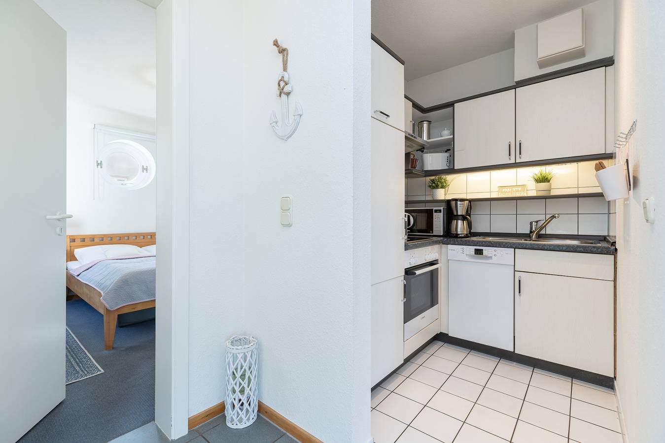 Appartement de vacances entier, Haus Windjammer Dar Pomorza in Kieler Förde, Laboe