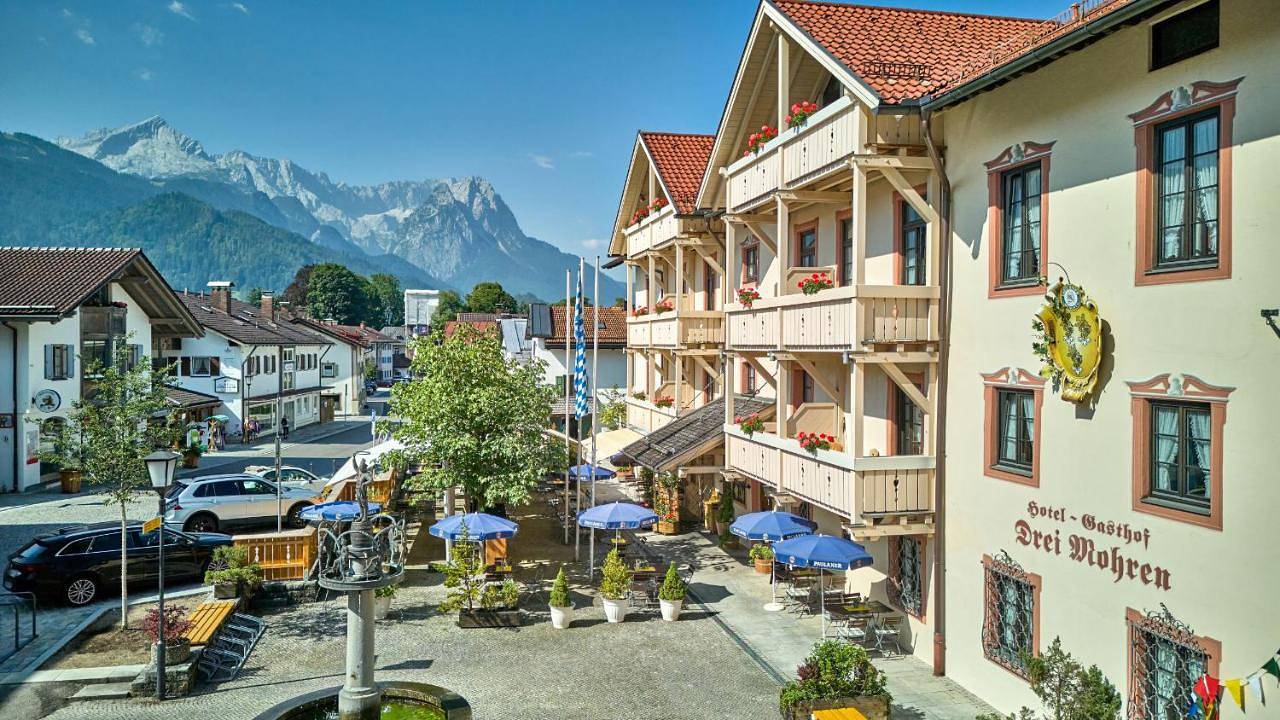 Hotel Drei Mohren in Garmisch-Partenkirchen, Alpes bavaroises