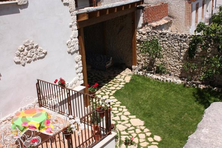 Casa rural para 10 personas, con jardín además de vistas y sauna en Provincia de Segovia