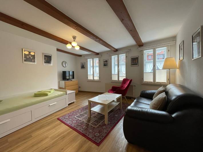 Ferienwohnung für 3 Personen, mit Terrasse in Quedlinburg