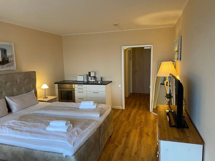 Ferienwohnung für 2 Personen, mit Seeblick und Balkon sowie Ausblick in Glücksburg - 2