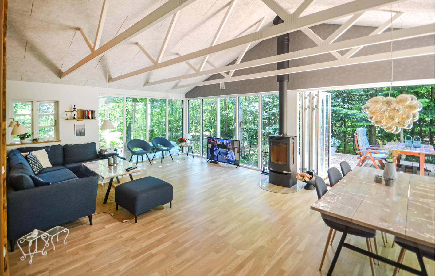 Feriehus for 6 personer med terrasse in Fjellerup Strand, Djursland