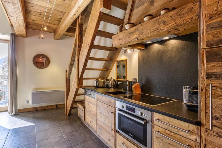 Gîte pour 6 personnes, avec vue et balcon dans Gare de Montroc-le-Planet - 4