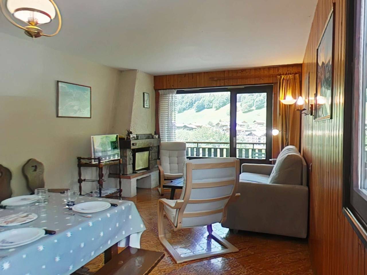 Apartamento entero, Apartamento a pie de pistas, 4 plazas, Le Grand-Bornand in Chinaillon, Le Grand-Bornand