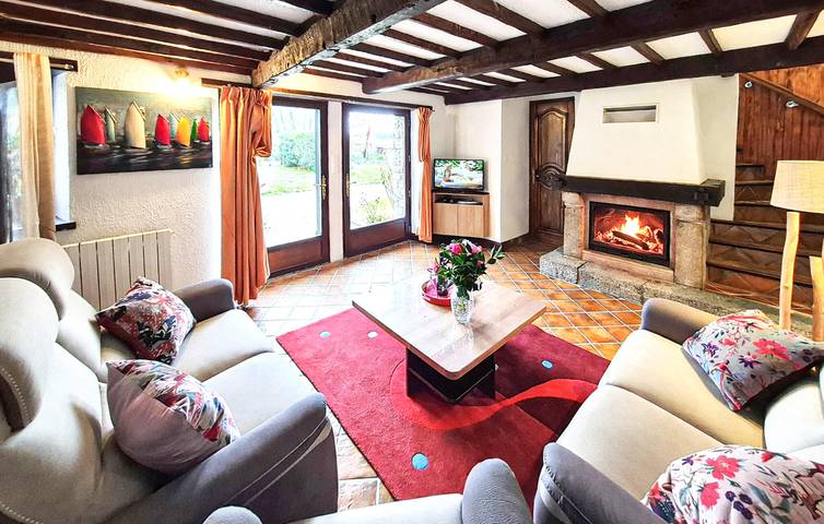 Location de vacances pour 4 personnes, avec terrasse et jardin, animaux acceptés à Pléhédel - 3