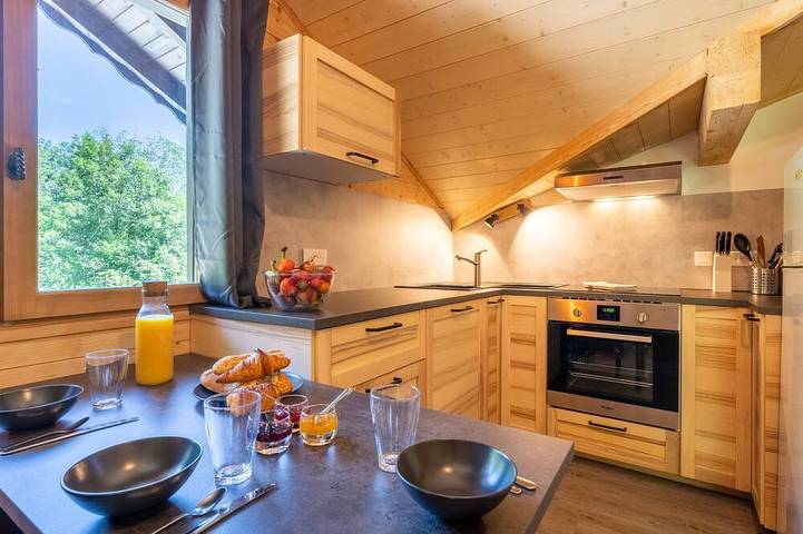 Appartement de vacances pour 4 personnes, avec Terrasse et Jardin
