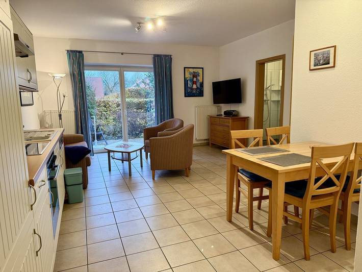 Ferienwohnung für 2 Personen, mit Terrasse und Garten in Krummhörn - 3