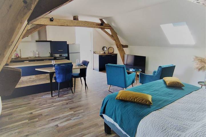 Gîte pour 2 personnes, avec terrasse et jacuzzi dans Saint-Jean-de-Vaux - 2