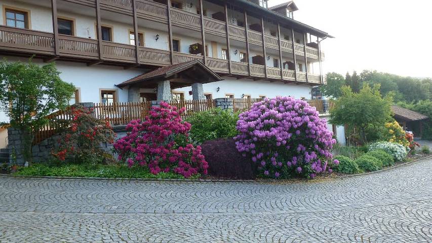 Apartamento entero, Appartementhaus Osserblick - Ferienwohnung (40qm) mit großer Terrasse und herrlichem Bergblick auf den Osser in Lohberg, Baviera Oriental
