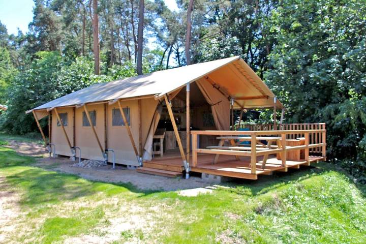 Camping für 6 Personen, mit Garten und Terrasse in Brandenburg
