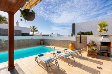 Villa pour 6 Personnes dans Risco Prieto, Tías, Photo 2